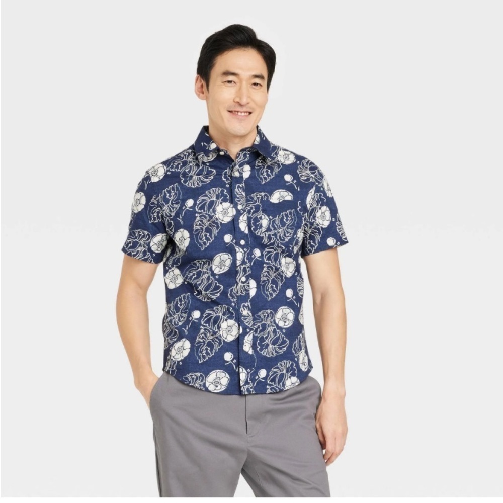 Goodfellow & company floral button down new